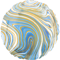 Standard Marblez Blue Round
